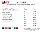 REG Support 0 inch Briefs Bamboo Available in Black, Red, Gray, Royal Blue, White and New Wine and Pine