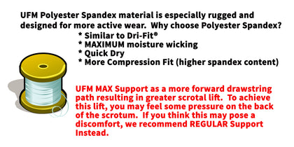 Athletic Polyester Max Support