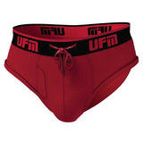 Parent UFM Underwear for Men Sport Bamboo 0 inch Brief Red 800