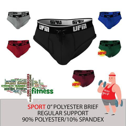 Nylon 90% + Spandex 10% Brief Perfect Bum Cheek Underwear at Rs