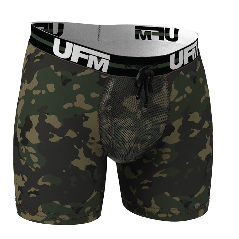 UFM 3.0 Underwear for Men Adjustable Boxer Brief 6 Black bb_6_3_blk at  International Jock