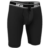 Parent UFM Underwear for Men Sport Bamboo 9 inch MAX Boxer Brief Black 800